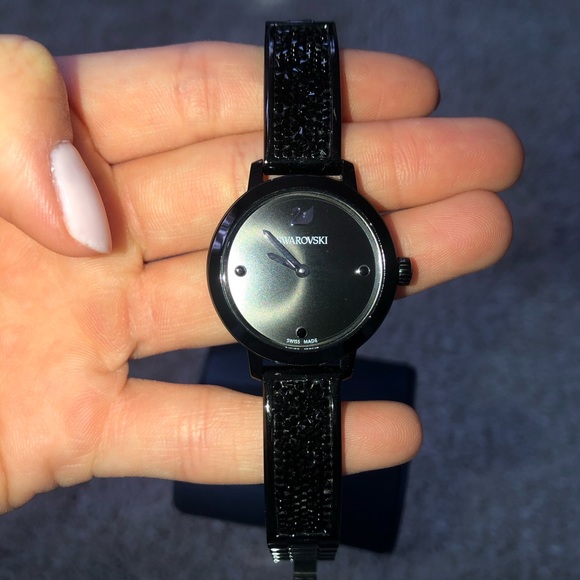 Swarovski Cosmic Rock Watch - Jet Black - Picture 3 of 8